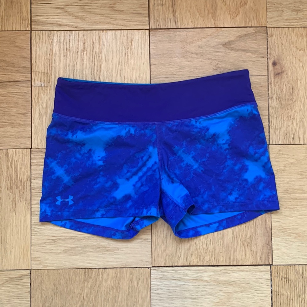 Under armour spandex shorts
